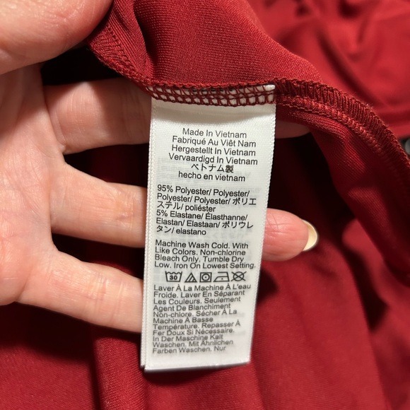 J. Crew Long sleeve dress in jersey crepe - Picture 9 of 10